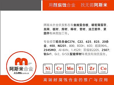 Hastelloy B-3合金N10675化学成分、性能与应用